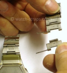 Arbitrage Puno bruser Casio Watch Straps. How to Remove Links from a Casio Metal Watch Bracelet