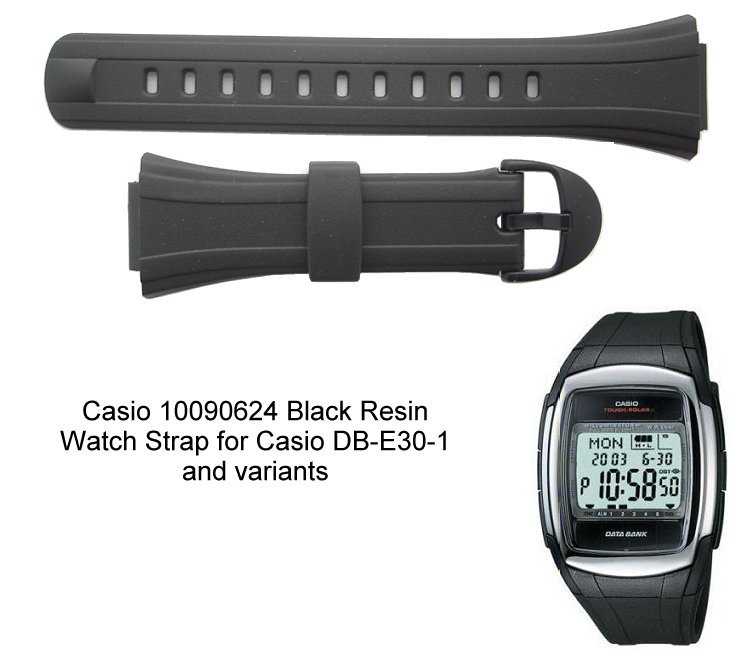Casio Watch Straps. Genuine Replacement Casio Watch Straps for DB E30 Casio Watch